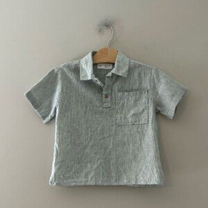 ADD ON FOR $15 Zara boys shirt button-down shirt 5Y H&M Jamie‎ Kay Zara